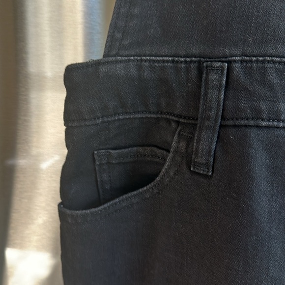 NWOT LEVIS black Denim Bib Overalls Jeans Jumpsuit 🤩 size 28 - Picture 8 of 14